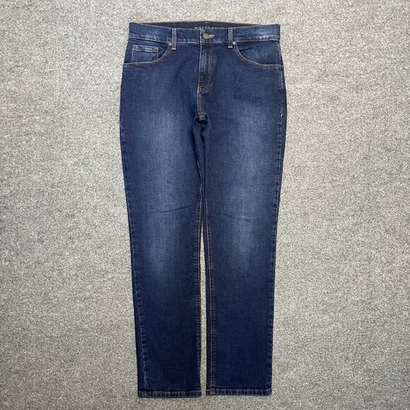 Mott & Bow Denim - Mott & Bow Womens Boyfriend Jeans W30 L30 Dark Wash Stretch Denim